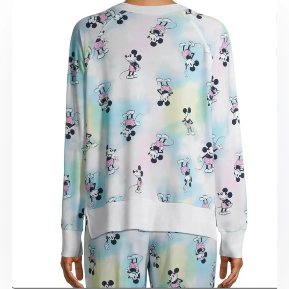 Disney Mickey Mouse  All Over Print Long Sleeve Pajama Sleep/ Lounge Set | XL - Picture 6 of 15